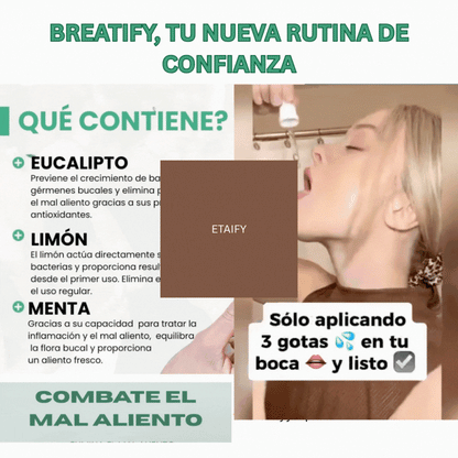 🌿Breatify  Vegano, natural y efectivo: adiós al mal aliento