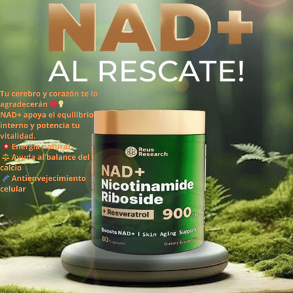 Energía y vitalidad a nivel celular. Suplemento premium para tu energía.