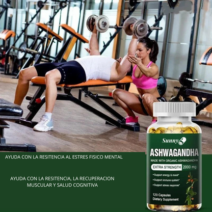 La Ashwagandha es una hierba adaptógena con propiedades antiinflamatorias, antioxidantes .