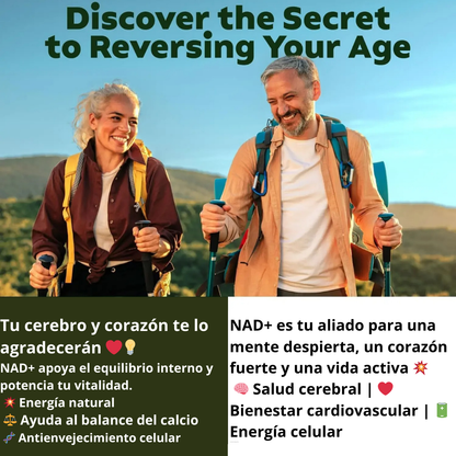 Energía y vitalidad a nivel celular. Suplemento premium para tu energía.