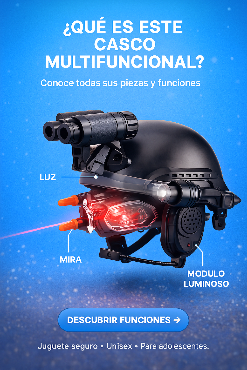 🚀✨ El juguete futurista que hace que cada aventura sea épica