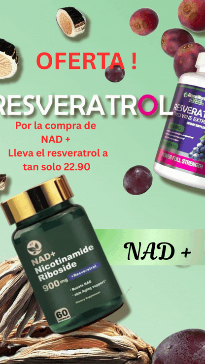 Energía y vitalidad a nivel celular. Suplemento premium para tu energía.