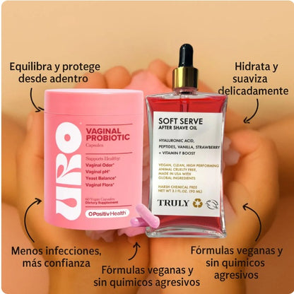 Combo salud intima URO + TRULY, duo que transforma tu zona V
