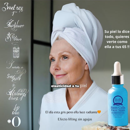 Suero facial Nevada con células madre, efecto lifting sin agujas!!