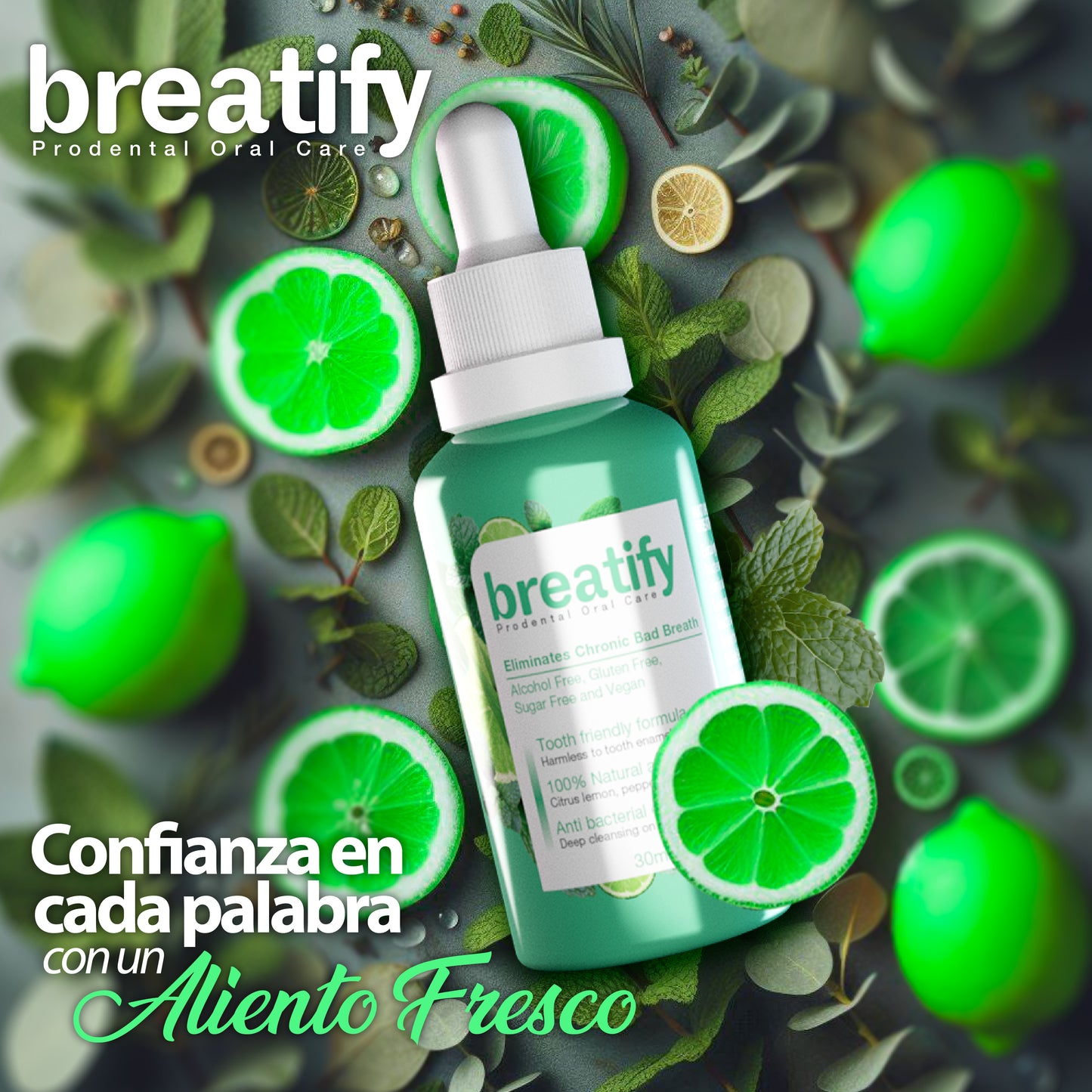 🌿Breatify  Vegano, natural y efectivo: adiós al mal aliento