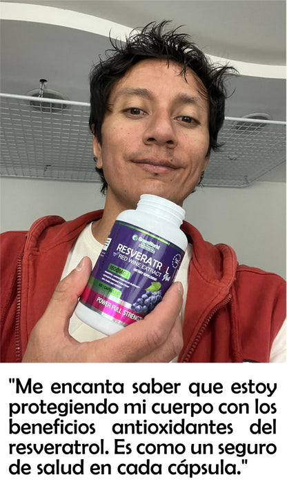 Cansancio !!!Resveratrol Red Bienestar Integral y Defensa del Cuerpo.